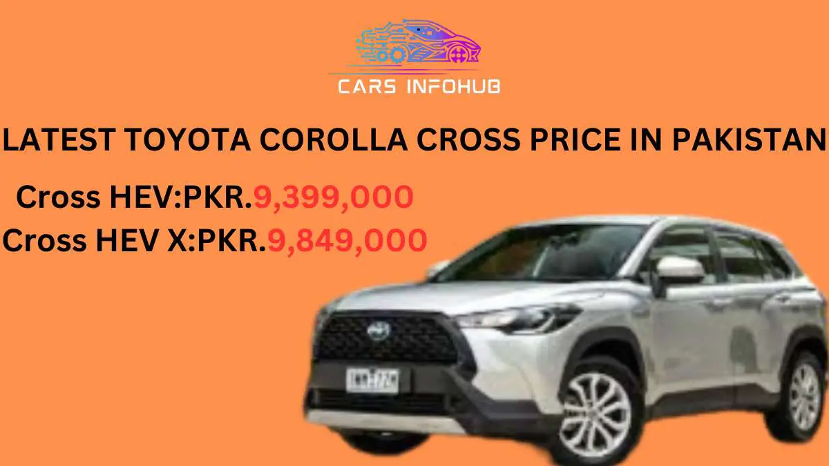 Toyota Corolla Cross price in Pakistan