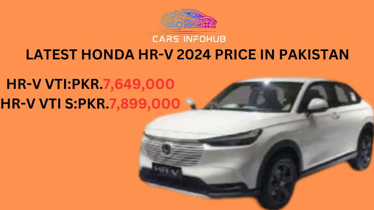Honda HR-V 2024 Price In Pakistan