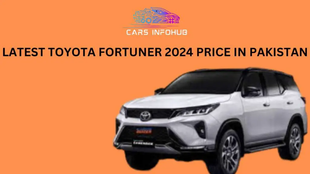 Toyota Fortuner 2024 price in Pakistan